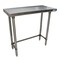 Bk Resources Stainless Steel Work Table Flat Top With Open Base 36"Wx18"D VTTOB-1836 - alternate 1